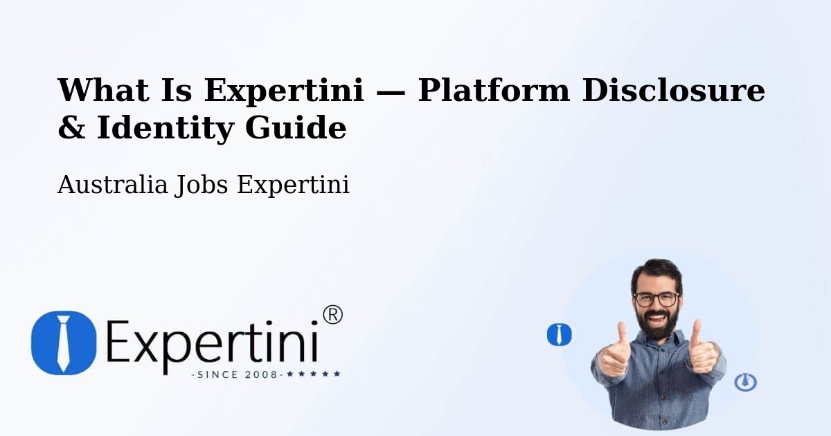 What Is Expertini — Platform Disclosure & Identity Guide – Devonport